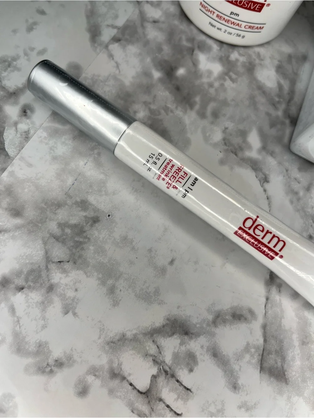 Derm Exclusive Bundle Intensive Repair serum & discontinued rare wrinkle filler
